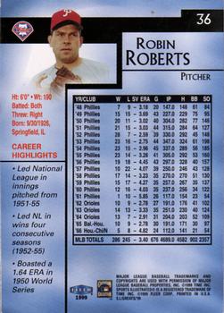 1999 Sports Illustrated Greats of the Game #36 Robin Roberts Back