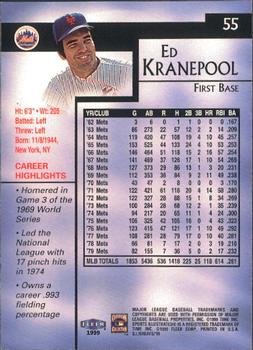 1999 Sports Illustrated Greats of the Game #55 Ed Kranepool Back