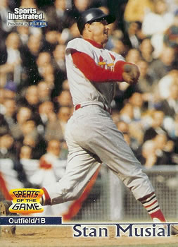 1999 Sports Illustrated Greats of the Game #6 Stan Musial Front