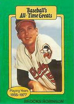1987 Hygrade All-Time Greats #NNO Brooks Robinson Front