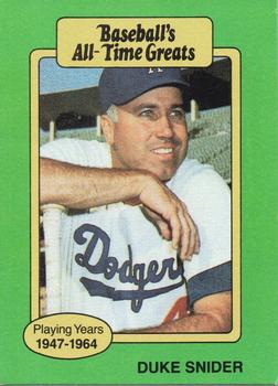 1987 Hygrade All-Time Greats #NNO Duke Snider Front
