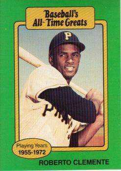 1987 Hygrade All-Time Greats #NNO Roberto Clemente Front