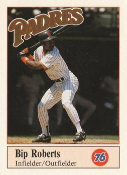 1990 Unocal San Diego Padres #26 Bip Roberts Front