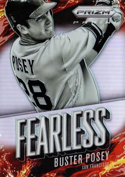 2014 Panini Prizm - Fearless Prizms #2 Buster Posey Front