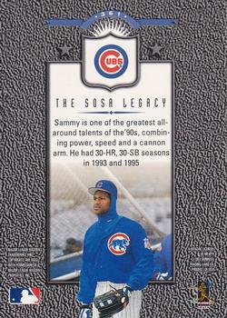 1997 Leaf #361 Sammy Sosa Back