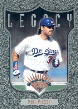 1997 Leaf #191 Mike Piazza Front