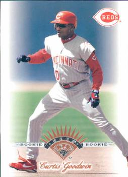 1997 Leaf #343 Curtis Goodwin Front
