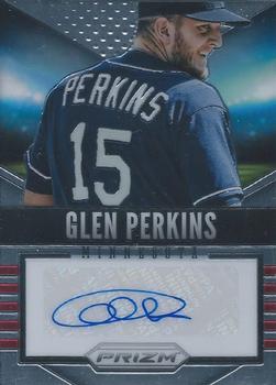 2014 Panini Prizm - Signatures #7 Glen Perkins Front
