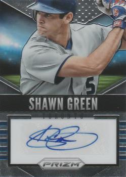 2014 Panini Prizm - Signatures #27 Shawn Green Front