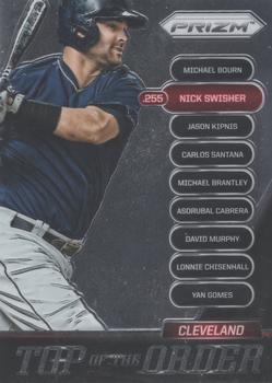 2014 Panini Prizm - Top of the Order #15 Nick Swisher Front
