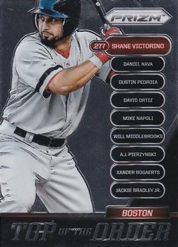 2014 Panini Prizm - Top of the Order #17 Shane Victorino Front