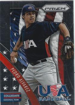 2014 Panini Prizm - USA Baseball #6 Pedro Alvarez Front