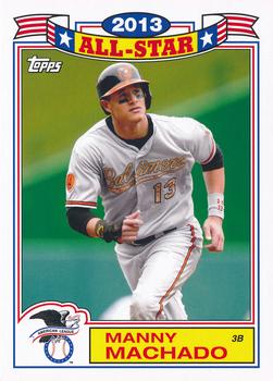 2014 Topps Archives - 1987 Topps All-Stars #87-MM Manny Machado Front