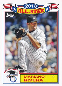 2014 Topps Archives - 1987 Topps All-Stars #87-MR Mariano Rivera Front