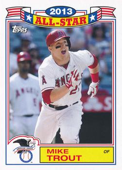 2014 Topps Archives - 1987 Topps All-Stars #87-MT Mike Trout Front