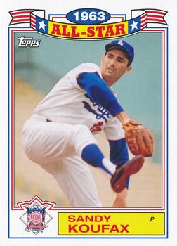 2014 Topps Archives - 1987 Topps All-Stars #87-SK Sandy Koufax Front