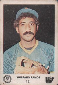 1981-82 Venezuelan Winter League Stickers #12 Wolfgang Ramos Front
