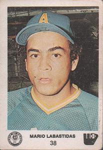 1981-82 Venezuelan Winter League Stickers #38 Mario Labastidas Front