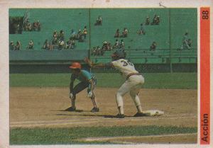 1980-81 Venezuelan Winter League Stickers #88 Accion Front