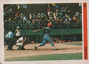 1980-81 Venezuelan Winter League Stickers #90 Accion Front