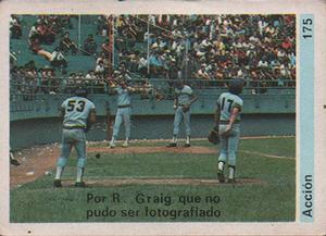 1980-81 Venezuelan Winter League Stickers #175 Accion Front