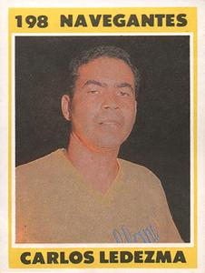 1987-88 Venezuelan Winter League Stickers #198 Carlos Ledezma Front