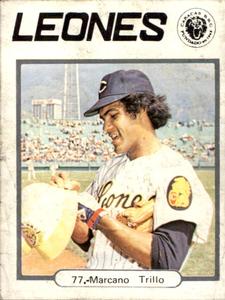 1977-78 Venezuelan Winter League Stickers #77 Manny Trillo Front