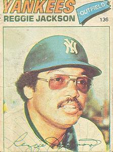 1977-78 Venezuelan Winter League Stickers #136 Reggie Jackson Front