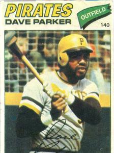 1977-78 Venezuelan Winter League Stickers #140 Dave Parker Front