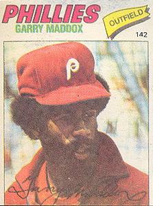 1977-78 Venezuelan Winter League Stickers #142 Garry Maddox Front