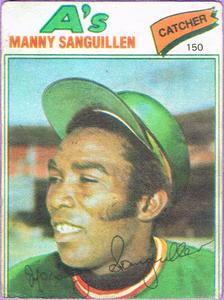 1977-78 Venezuelan Winter League Stickers #150 Manny Sanguillen Front