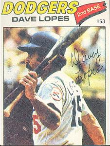 1977-78 Venezuelan Winter League Stickers #153 Davey Lopes Front