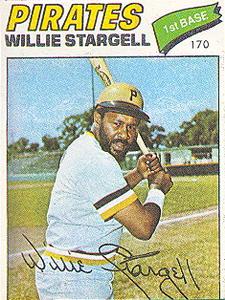 1977-78 Venezuelan Winter League Stickers #170 Willie Stargell Front