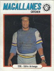 1977-78 Venezuelan Winter League Stickers #238 Edito Arteaga Front