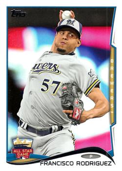 2014 Topps Update #US-9 Francisco Rodriguez Front