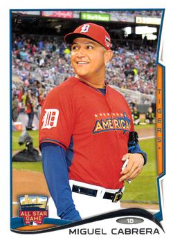 2014 Topps Update #US-53 Miguel Cabrera Front