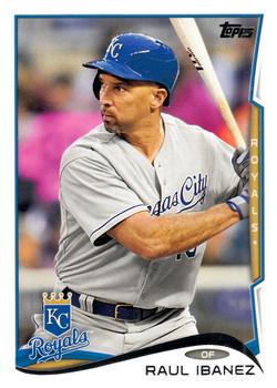 2014 Topps Update #US-58 Raul Ibanez Front