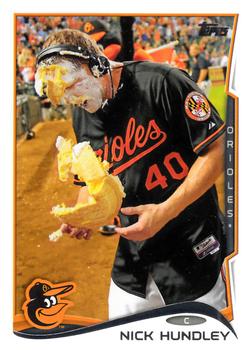 2014 Topps Update #US-140 Nick Hundley Front
