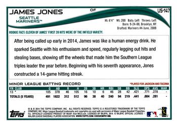 2014 Topps Update #US-147 James Jones Back