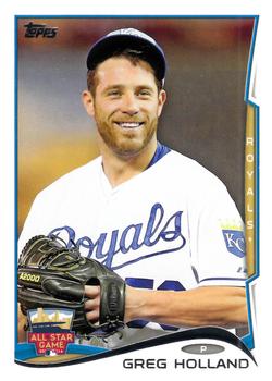 2014 Topps Update #US-295 Greg Holland Front