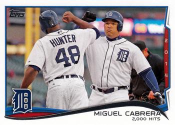 2014 Topps Update #US-300 Miguel Cabrera Front