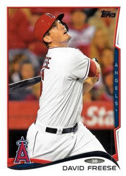 2014 Topps Update #US-28 David Freese Front