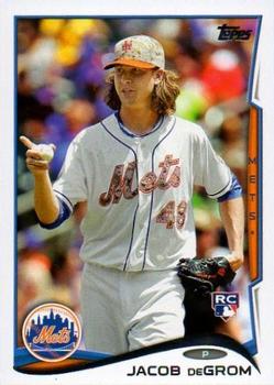 2014 Topps Update #US-50 Jacob deGrom Front
