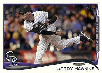 2014 Topps Update #US-64 LaTroy Hawkins Front