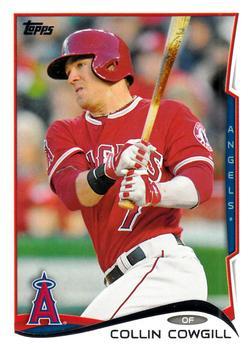 2014 Topps Update #US-106 Collin Cowgill Front