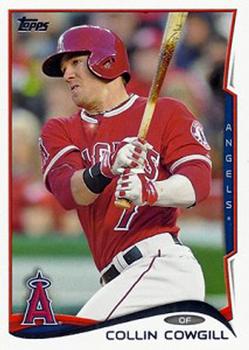 2014 Topps Update #US-106 Collin Cowgill Front