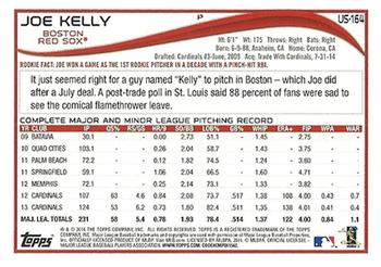 2014 Topps Update #US-164 Joe Kelly Back