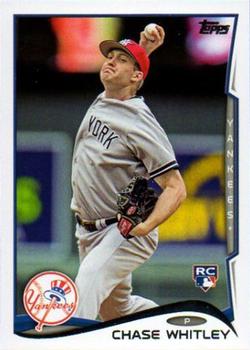 2014 Topps Update #US-171 Chase Whitley Front