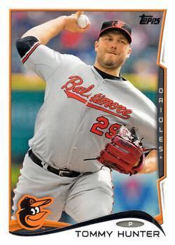 2014 Topps Update #US-235 Tommy Hunter Front