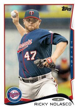 2014 Topps Update #US-319 Ricky Nolasco Front
